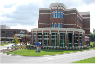Alton Memorial Hospital campus and care setting